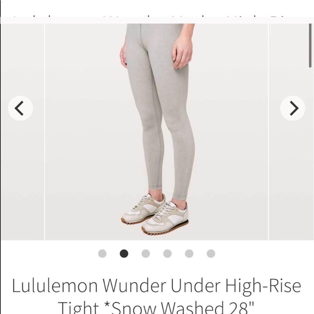 Lululemon Wunder Under High Rise Tight
